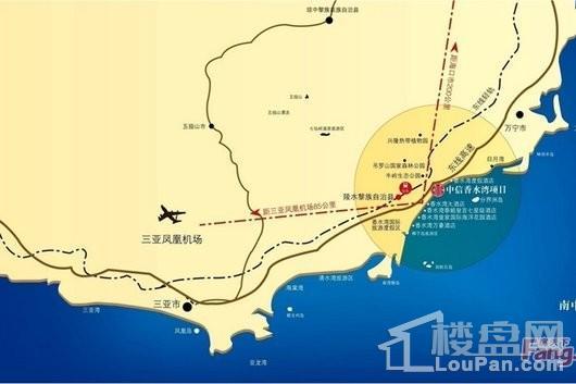 中信香水湾交通图