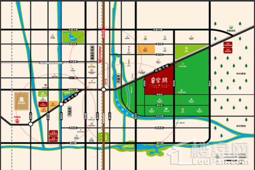 建正·紫阙交通图