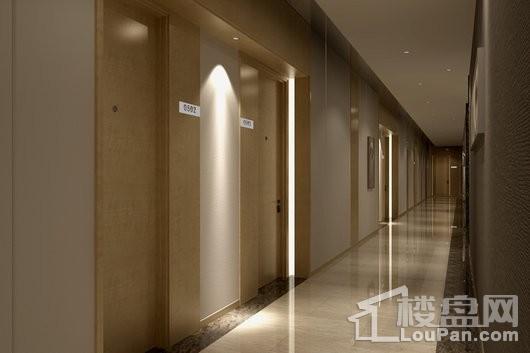 巨制国际公寓酒店走廊