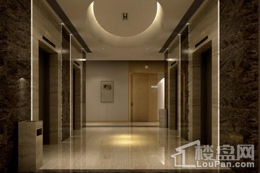 巨制国际公寓酒店电梯厅
