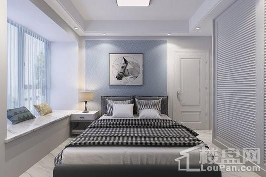 中视金海湾A1现代风格卧室