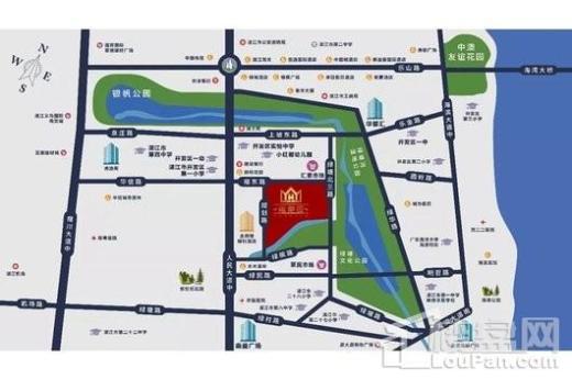 雍豪园交通图