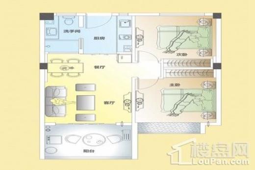 华亚海岛假日户型图