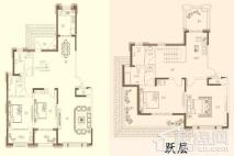 鸿顺温泉小镇6F户型 4室3厅4卫1厨