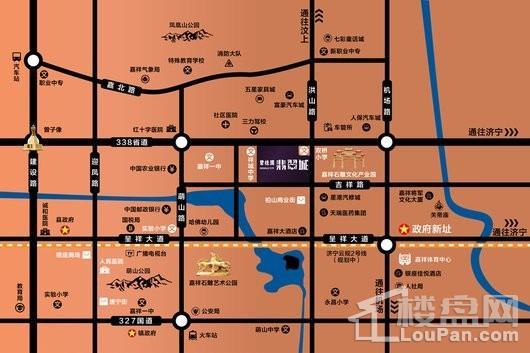 碧桂园·翡翠城区位图