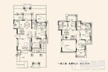 鸿顺御龙湾34#楼1-2层户型 5室3厅4卫1厨