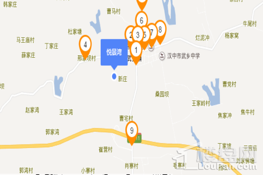 悦景湾交通图
