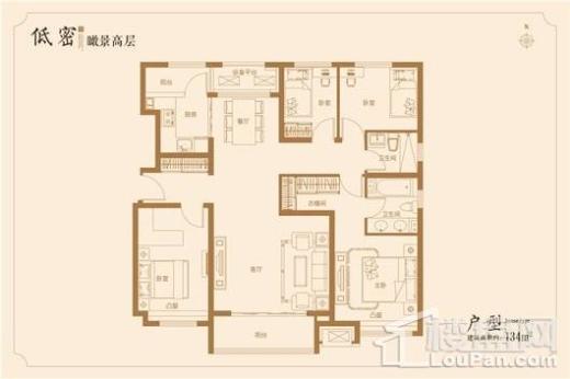 正定天山熙湖二期户型图