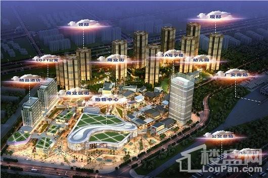 广安·未来城鸟瞰图