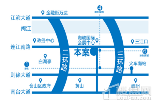 红星大都汇交通图