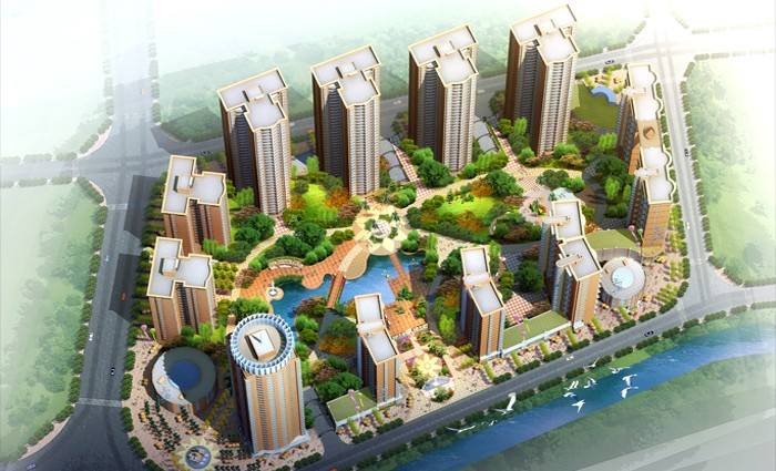 普洱凯旋城高清图