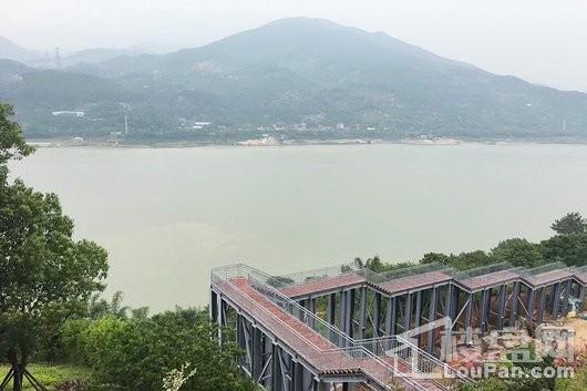 福州恒大山水城金水湖实景图