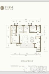 宸光和悦A1户型 4室2厅2卫1厨