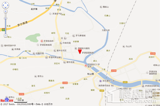中庚·香山小镇电子地图