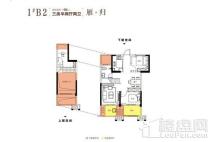 三盛·璞悦湾1号楼B2-86平3室2厅1卫 3室2厅1卫1厨
