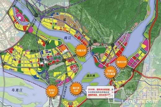 融信上江城交通图