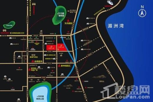 世茂云城交通图