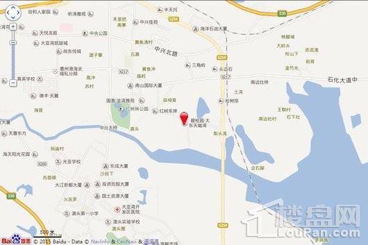 碧桂园·太东天樾湾电子地图