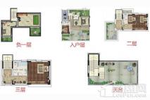 碧桂园滨海国际·海云府合院 A户型 4室4厅3卫1厨