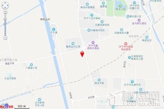济宁孝养城御园组团电子地图