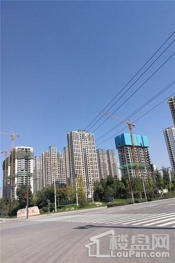 全景晋阳湖楼栋实景