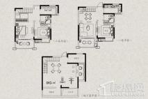 大华锦绣时代底跃B户型 4室2厅2卫1厨