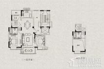 大华锦绣时代E-7Y次顶跃户型（125-127㎡） 3室2厅2卫1厨