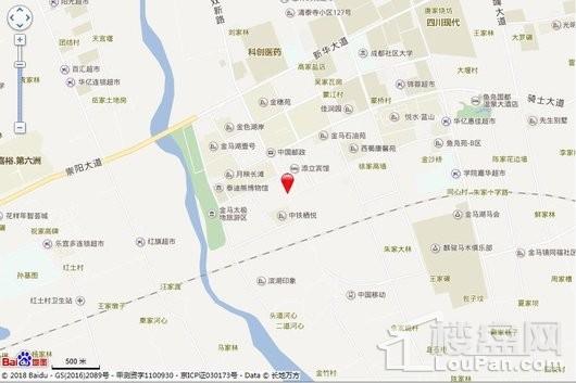中铁城温江电子地图