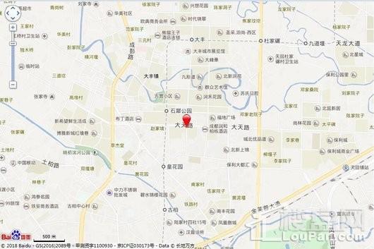 朗基香樾府电子地图