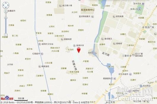 旭辉金科棠府电子地图