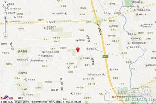 金太阳江安湖1号电子地图