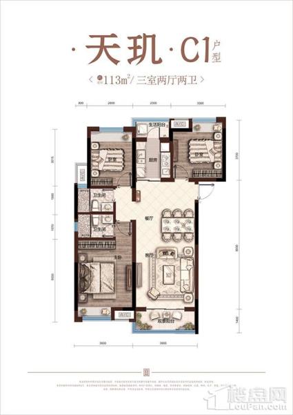 荆州奥园学府里户型图