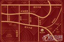 帝景城交通图
