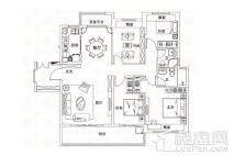 碧桂园城市之光光之歌143㎡四房两厅两卫 4室2厅2卫1厨