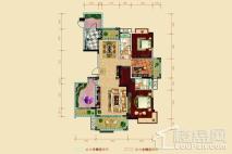 万融·领秀城A-1户型-3室-2厅-137.46平米 3室2厅1卫1厨