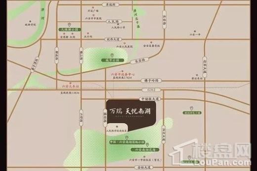 万瑞天悦南湖交通图