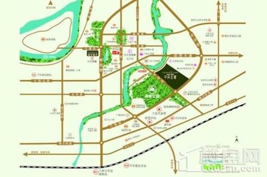 碧桂园·置地中央公园交通图