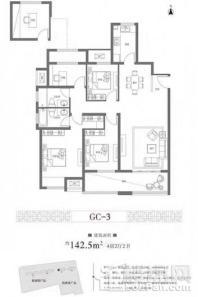 淮安院子GC3户型 4室2厅2卫1厨