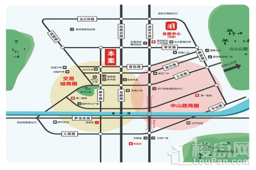 碧桂园德兴·时代城交通图