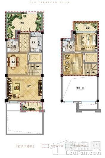 阳光城悦府一层 5室7厅5卫1厨