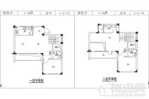 金科观天下A-8户型 2室2厅1卫2厨