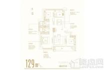 葛洲坝招商紫郡蘭园129㎡边户 3室2厅2卫1厨