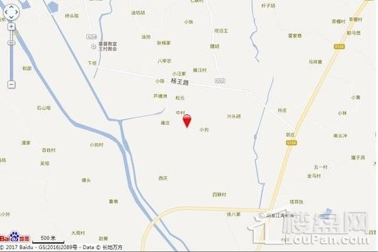 长江熙岸孔雀城电子地图