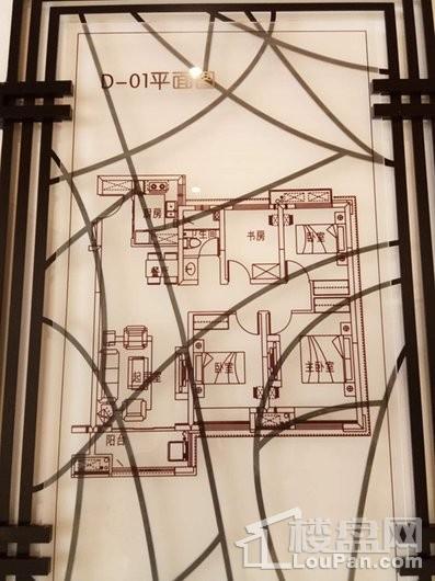 绿地·宿州城际空间站绿地样板房119户型平面图