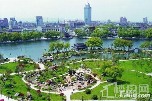 宁波财富中心月湖公园