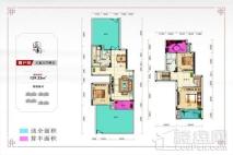 四方新城·匠园B户型 3室3厅2卫1厨