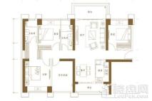 泰禾院子5座01、02户型140㎡ 4室2厅2卫1厨