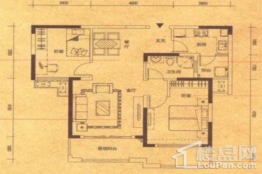 高速·铜都天地A2 2室2厅1卫1厨