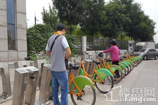 盛锦国际周边公共自行车点