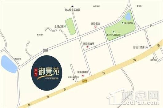 东方御璟苑交通图